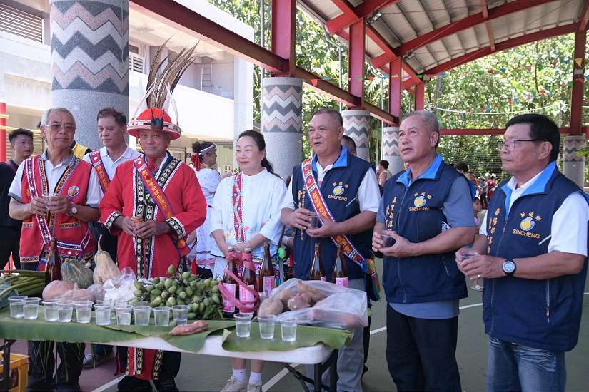 花蓮第一個部落豐年祭登場 徐榛蔚出席順安Pibutingan部落傳統文化歲時祭儀活動