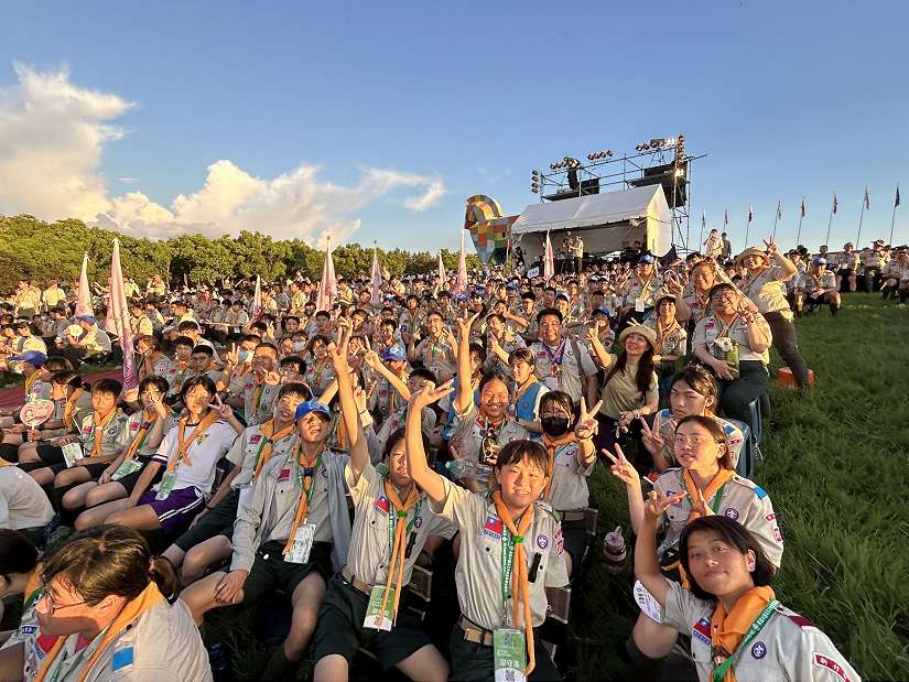 全國童軍大露營圓滿落幕 竹市200位童軍展現不屈意志、實踐自我挑戰