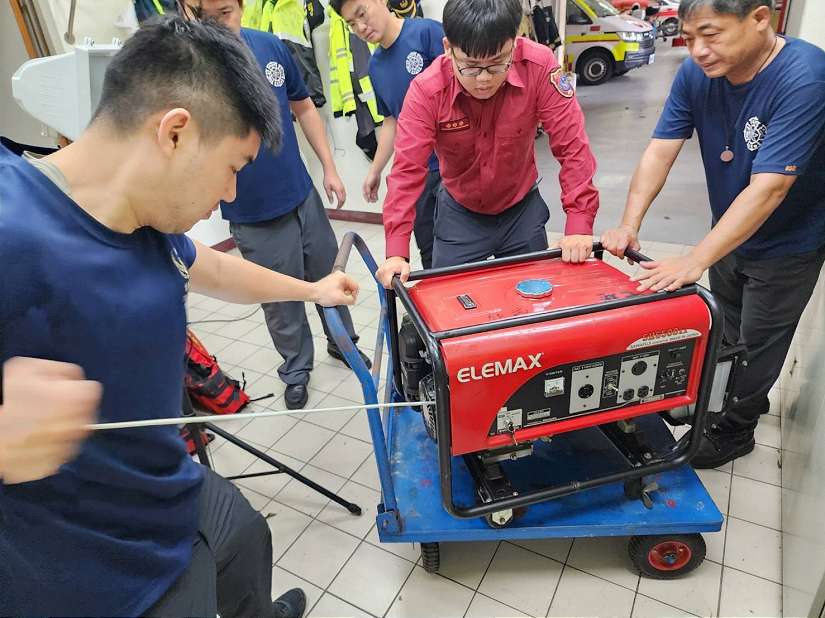 強颱康芮逼近，基隆市消防局全面備戰防災！市府加強應變保護市民安全