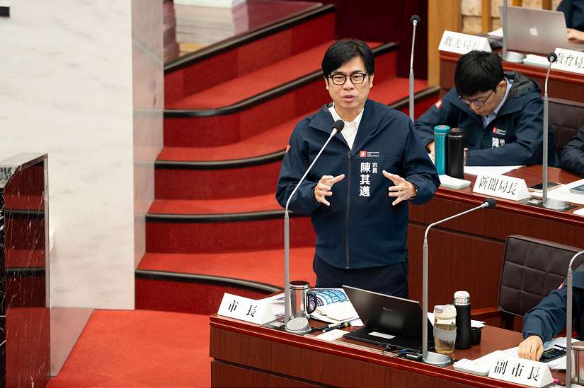 市政總質詢議員關心大林蒲遷村 陳其邁：盡力爭取更好條件照顧鄉親保障居民權益