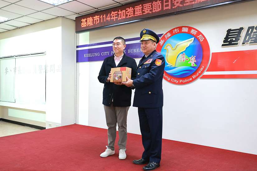 年節將至 加強重要節日安全維護工作 謝國樑與各首長聯合慰問