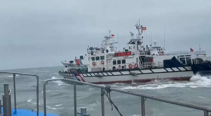 中國海警再擾金門 海巡機先部署驅離