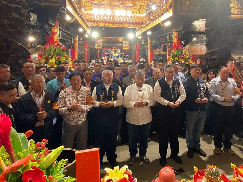 大甲媽乙巳年9天8夜遶境進香回鑾 鄭副市長恭迎安座 祈求國泰民安