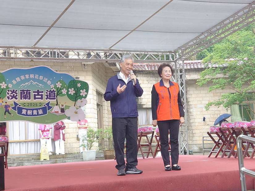 新竹、基隆桐花祭開幕 賞桐輕旅遊客庄
