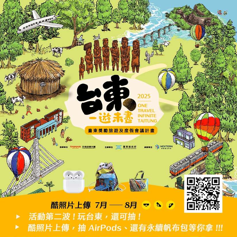 「台東一遊未盡」拍出你的酷照片
