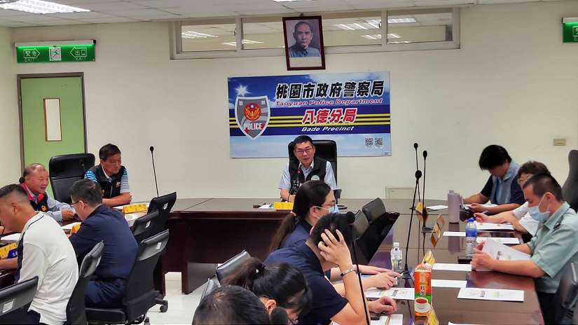 八德警分局「2025城鎮韌性(防空)演習」協調會