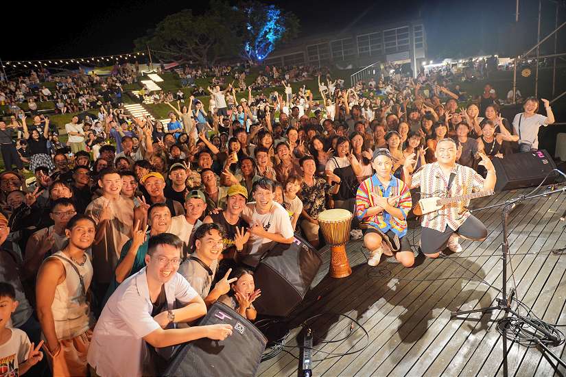 月光‧海音樂會吸引5500人潮 東海岸大地藝術節點亮夏夜！