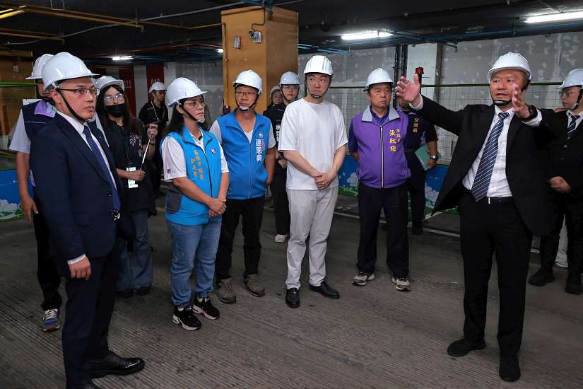 基隆東岸廣場地下停車場全面整改 提升設施品質與停車體驗