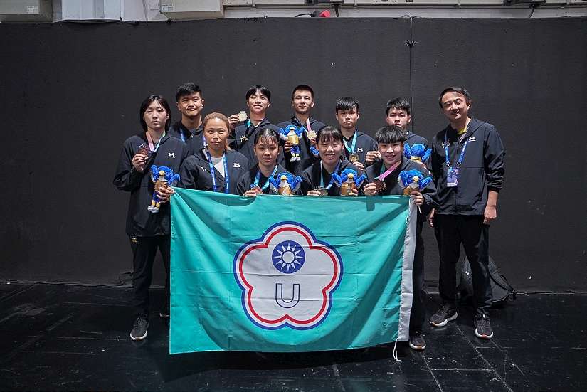 萊茵魯爾世大運我國奪隊史男團首金 賴清德總統馳電祝賀