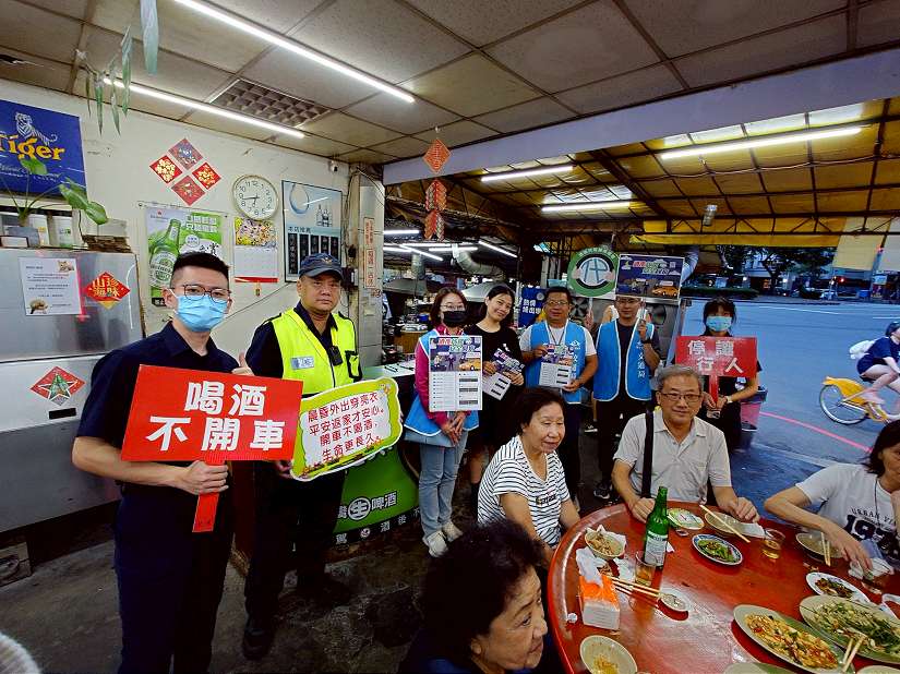別讓一杯酒毀了一輩子！中市交通局攜手警察局宣導 酒後代駕平安回家