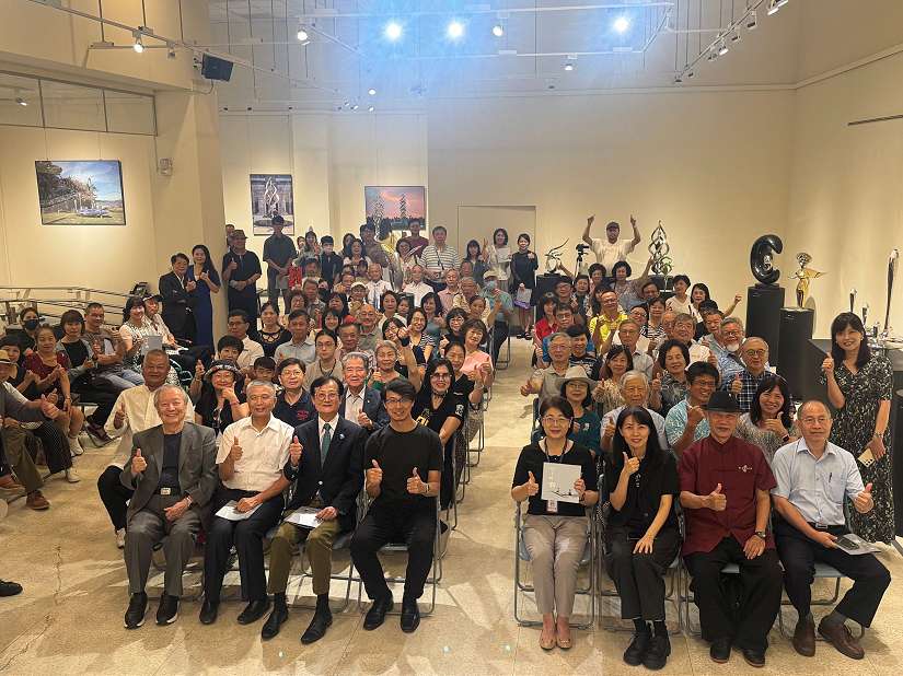 國際金獎雕塑首度曝光!公共藝術推手郭國相「心之所相」個展台中登場