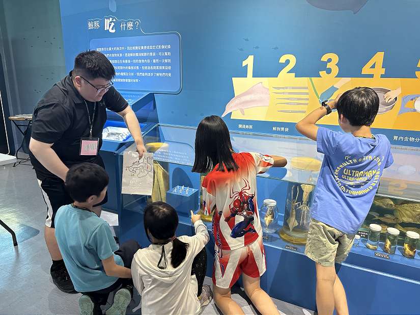 強強聯手!科博館與海科館首度共同策劃「雙館齊夏-好海子出任務」夏日營隊海陸齊營 讓孩子都能成為海洋守護者