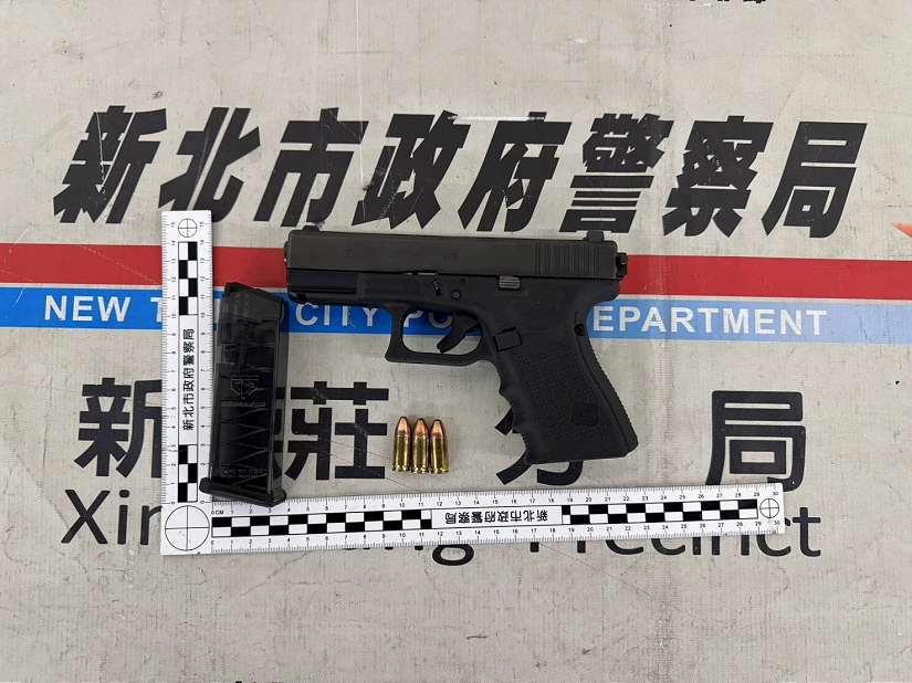 男子鬱悶開槍發洩 新莊警速鎖定二小時遭逮