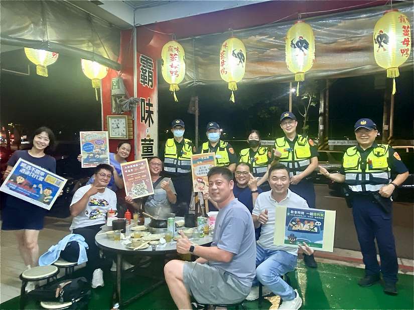 酒後不上路 北投警執法宣導雙管齊下嚴防酒駕