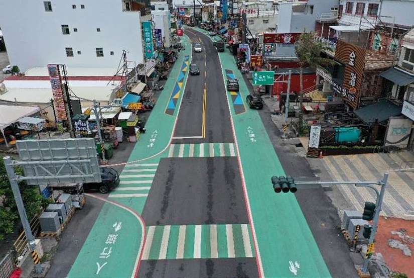 墾丁大街人行空間改善完工 屏縣府推臨停新制迎接連假人潮