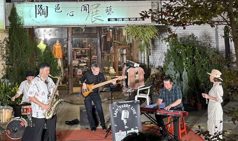 「中秋月光爵士音樂市集」登場　東海藝術街商圈夜晚化身最浪漫音樂街區