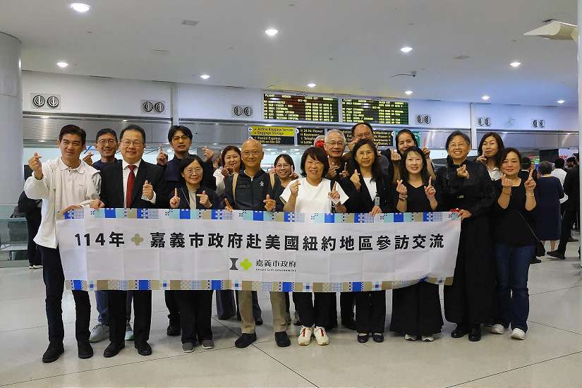 嘉義市府團隊再訪美國紐約 僑胞熱情接待展現「嘉己人」精神