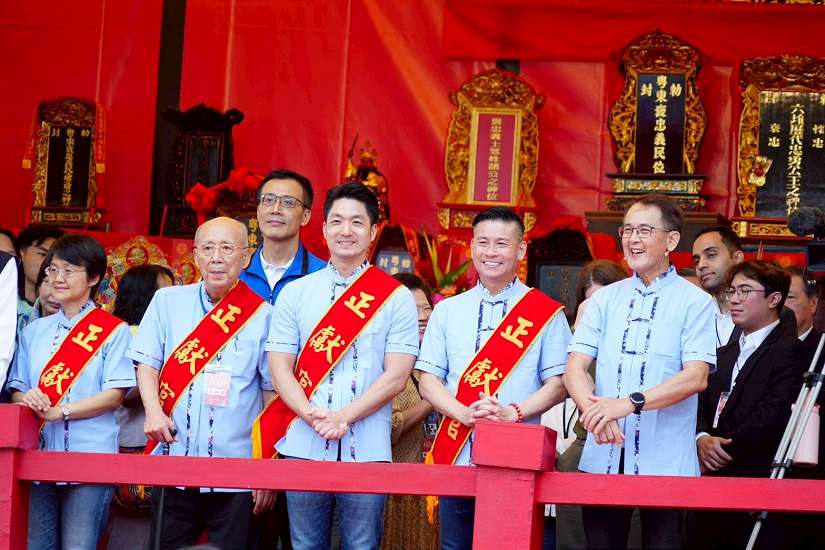 蔣萬安出席臺北客家義民嘉年華　感謝鄉親齊心傳承忠義精神