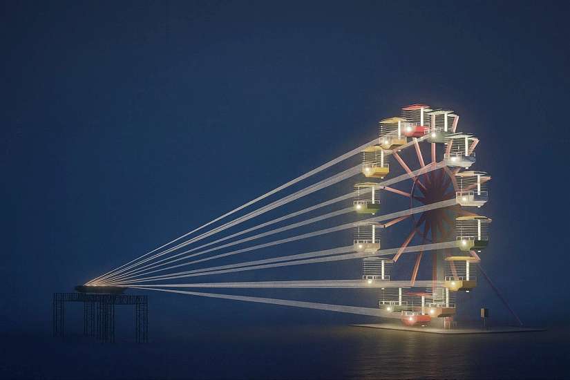 企業支持白晝之夜 攜手點亮話題作品 藝文場館響應 這一晚臺北藝術感爆表