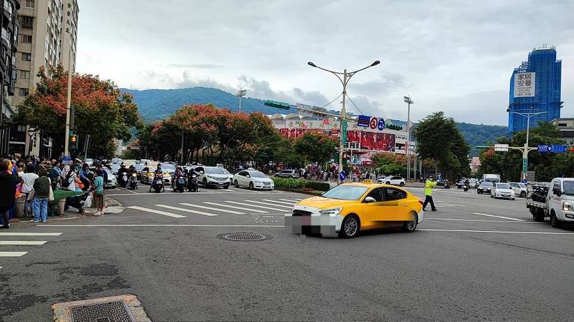 守護「天母搞什麼鬼」活動交通安全 士林分局超前部署