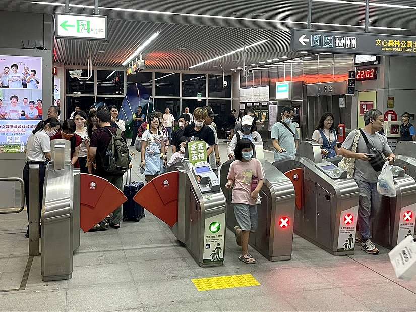 中捷10月運量衝破155萬人次 全線與12站創歷史新高