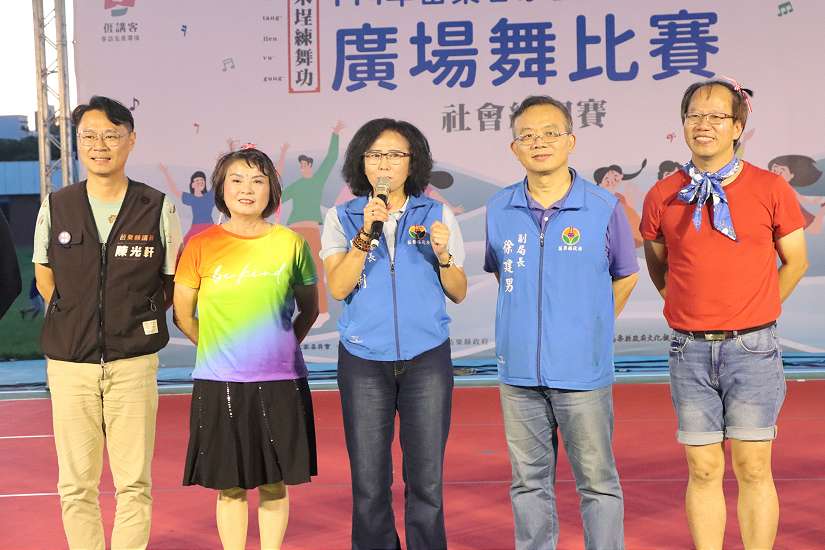 竹南運動公園熱力四射　苗栗客家廣場舞初賽圓滿落幕