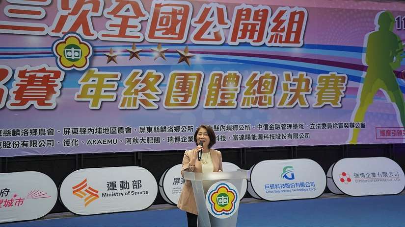 全國軟網總決賽屏東開打 屏縣府打造網球中心 備戰116年全國運在屏東