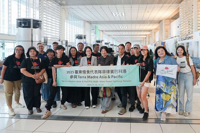 首屆亞太區域慢食年會在菲律賓  饒縣長親自帶隊出席分享餐桌上的永續臺東