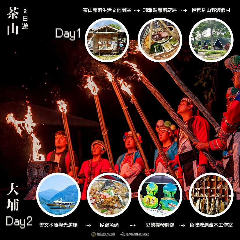 走進茶山、漫遊曾文湖畔，嘉義二日遊玩出原鄉風情與山林風光  