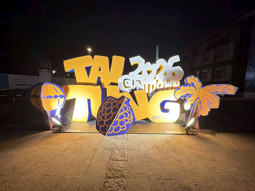 拍照打卡框無所不在  2026臺東跨年晚會《東！帶我走》送機票住宿