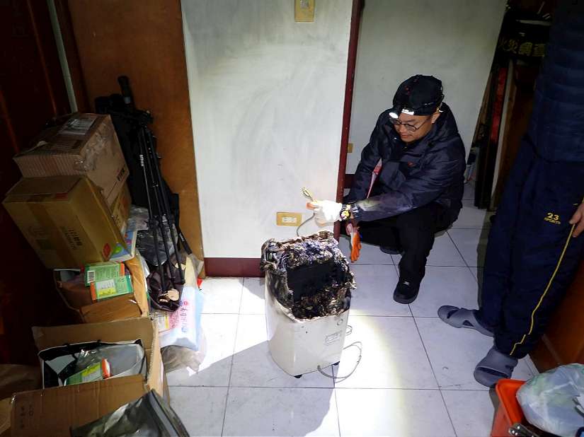 基隆市消防局對於除濕機安全使用提醒