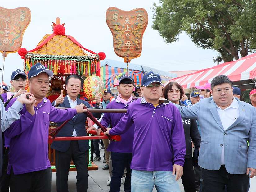 睽違10年，雲林六房媽再度至大林鎮遶境祈福