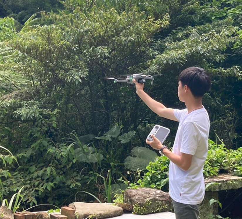 強化土石流防減災韌性：新北市石碇區公所攜手華梵大學無人機團隊偵照轄內土石流潛勢溪流及大規模崩塌區