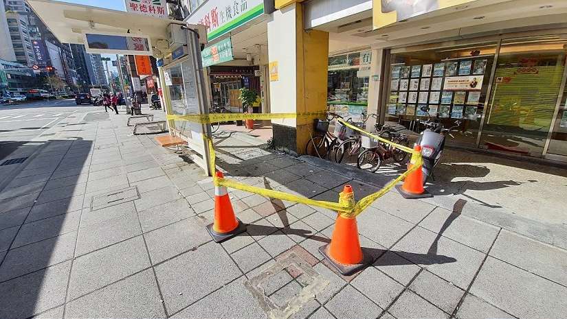 強烈大陸冷氣團報到，氣溫驟降，應多加留意建築物外牆磁磚掉落