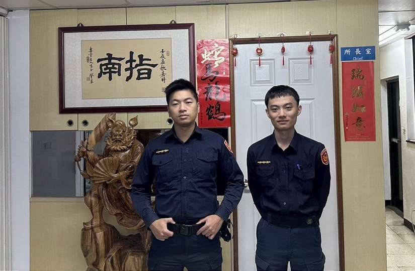 護照遺失急壞外籍旅客 文一警調監視器迅速尋回