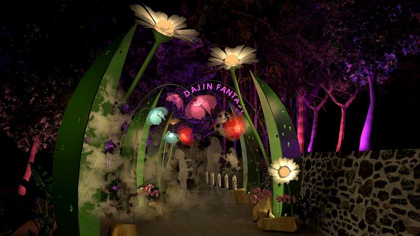 奇幻大津回來了!2026夜之覺旅2月點亮大津瀑布