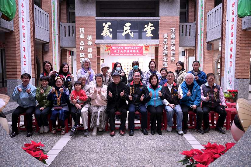 「拼湊時代布角，縫合客家故事」～東方美學拼布聯展 花蓮縣客家文化館熱絡開幕