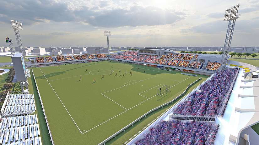 全國首座國際AFC等級足球場地！「台中市國際足球運動休閒園區」進度達7成、力拼今年底完工啟用