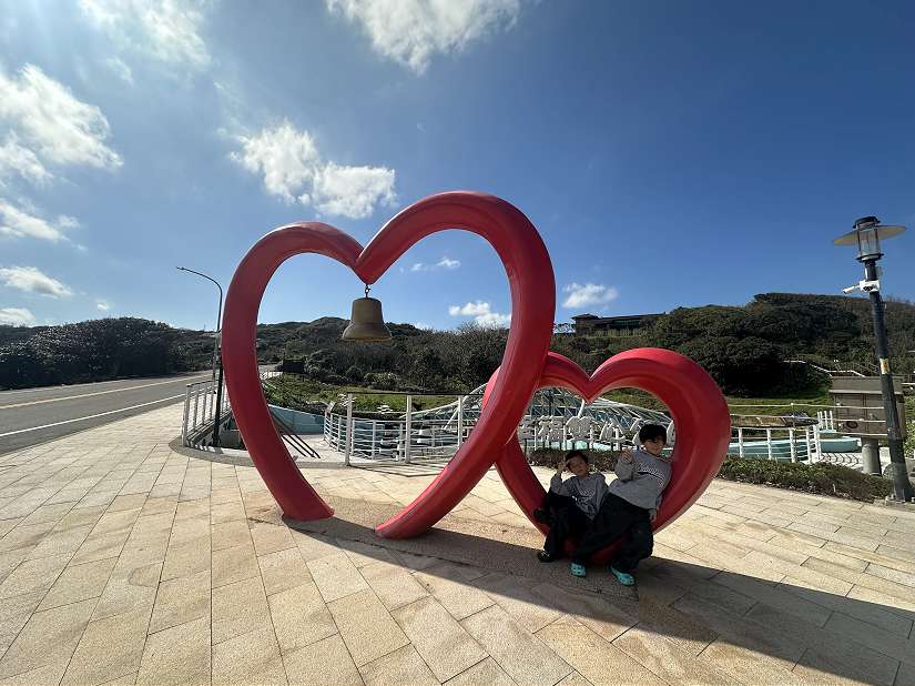 情人節最想牽的那雙手 來石門雙心公園感受浪漫不分年齡