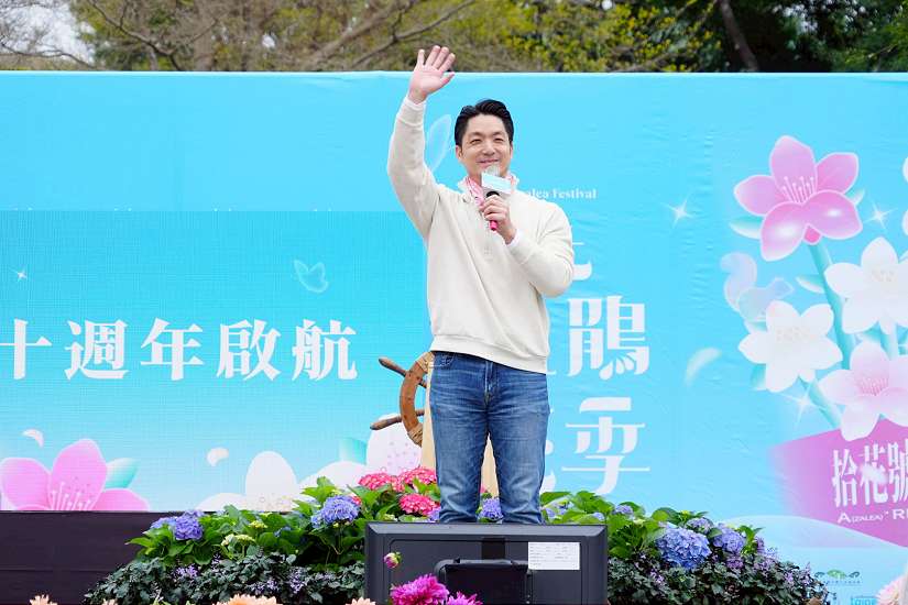 台北杜鵑花季十年有成 蔣萬安邀請市民共賞春日浪漫
