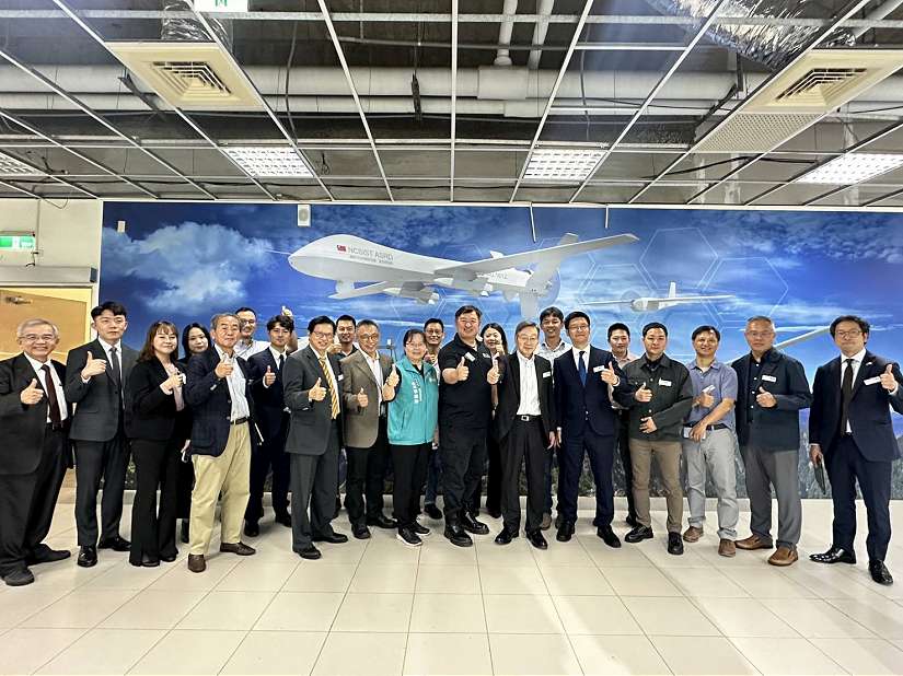 深化台日無人機合作　翁章梁見證Autonomy HD與新樂飛簽署戰略合作MOU