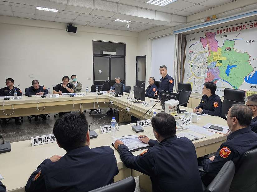 查賄無上限、無底限！ 嘉市警鐵腕淨化選風 局長陳明志親授要領