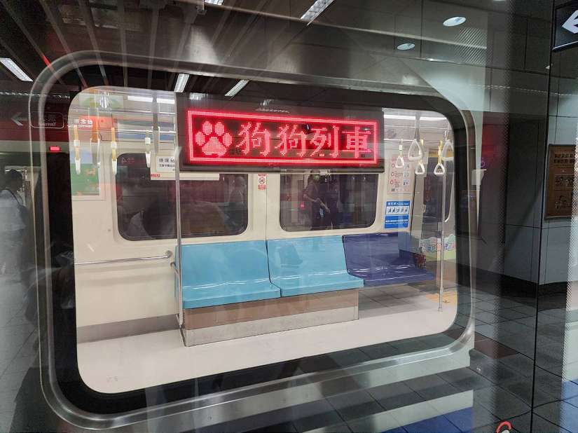北捷狗狗友善列車啟航 臺北市長蔣萬安邀毛孩體驗B、M、W出遊行程