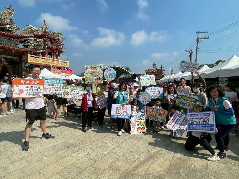 義竹桑椹節採果兼顧健康，衛生所疫苗接種癌篩一站搞定