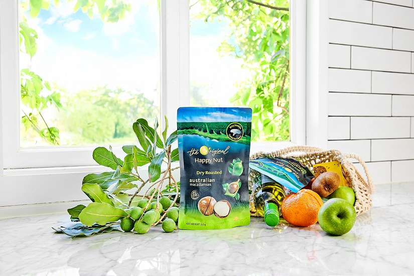 堅果之王登台！澳洲正宗HappyNut帶殼火山豆從農場到餐桌「現開現吃」揭夏威夷豆身世 插旗各大百貨、生機超市、誠品等百大質感通路