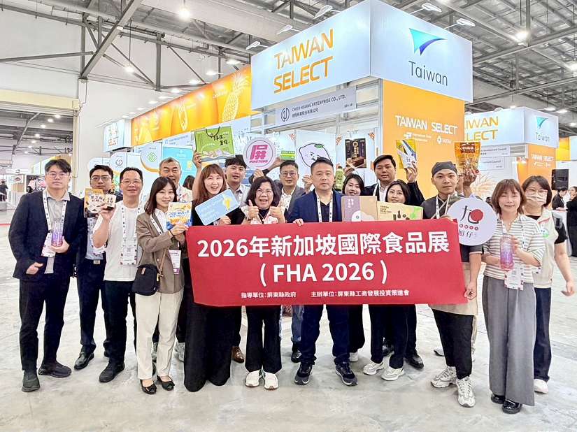 「屏東好物進軍新加坡國際食品展 拓展東南亞市場版圖」