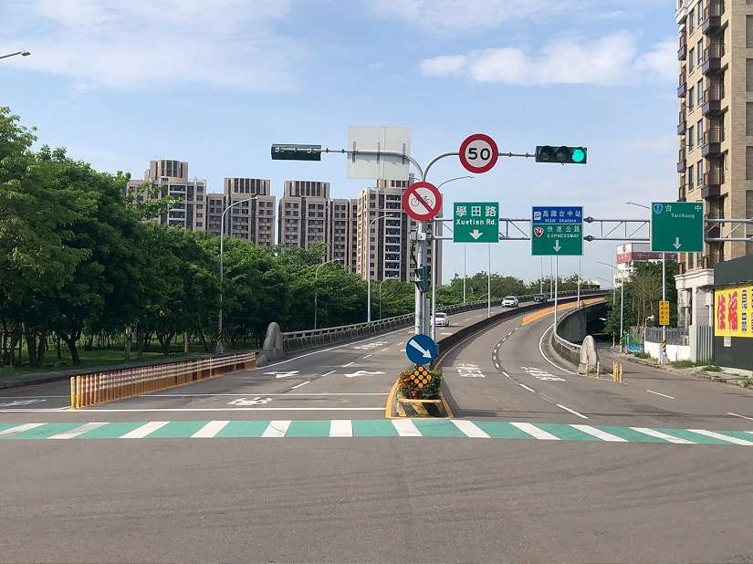 台中高鐵陸橋5/1起試辦開放機車雙向通行 中市交通局：車程省8分鐘、通勤更順暢
