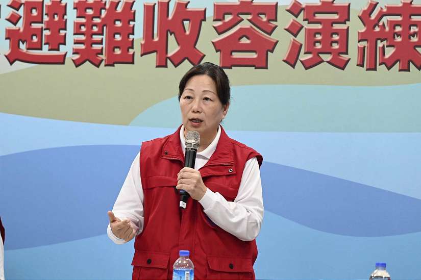 馬太鞍溪堰塞湖防災演練圓滿完成　縣長徐榛蔚期許精進平時準備
