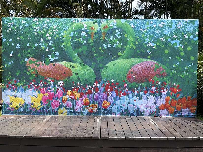 這是一個戀愛的季節  沉浸士林官邸花與藝