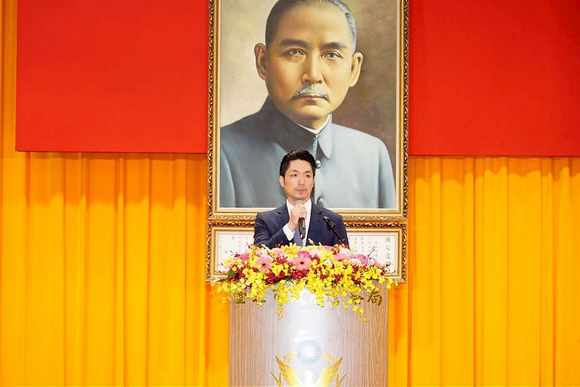 出席金吾獎表揚優秀警察　蔣萬安：以實際行動支持同仁